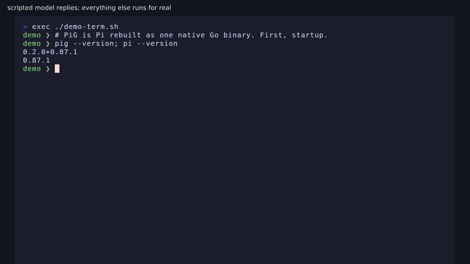 Launch demo: first frame
