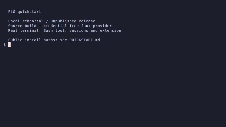 Setup walkthrough: first frame